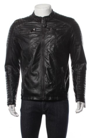 Pánska kožená bunda  RedBridge, Veľkosť M, Farba Čierna, Eko koža , Cena  28,92 €