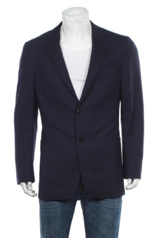 Pánske sako  Suitsupply, Veľkosť L, Farba Modrá, 100% vlna, Cena  49,90 €