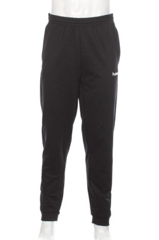 Ανδρικό αθλητικό παντελόνι Hummel, Μέγεθος XL, Χρώμα Μαύρο, 80% βαμβάκι, 20% πολυεστέρας, Τιμή 21,58 €