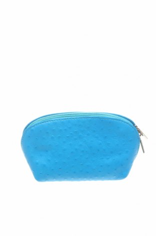 Kozmetikai táska, Szín Kék, Valódi bőr, Ár 4 566 Ft