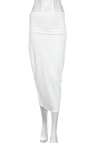 Sukně Boohoo, Velikost M, Barva Bílá, 95% polyester, 5% elastan, Cena  925,00 Kč