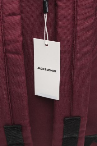 Раница Jack & Jones, Цвят Червен, Текстил, Цена 66,75 лв.