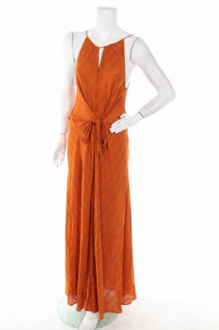 Sukienka H&M, Rozmiar XL, Kolor Pomarańczowy, 57% tencel, 43% wiskoza, Cena 79,96 zł