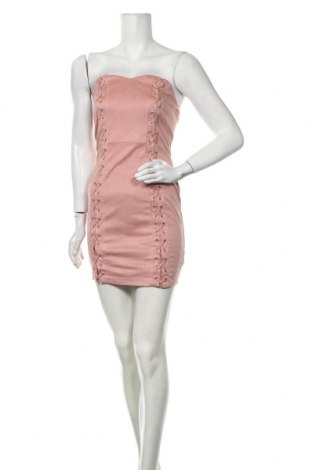Šaty  Pretty Little Thing, Velikost S, Barva Růžová, 90% polyester, 10% elastan, Cena  1 100,00 Kč