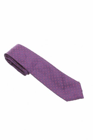 Вратовръзка Moschino, Цвят Лилав, Коприна, Цена 109,85 лв.