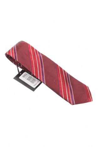 Вратовръзка Moschino, Цвят Червен, Коприна, Цена 33,80 лв.