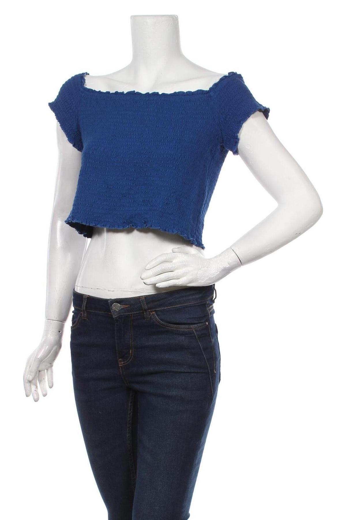 Bluză de femei Abercrombie & Fitch, Mărime XL, Culoare Albastru, Preț 101,97 Lei