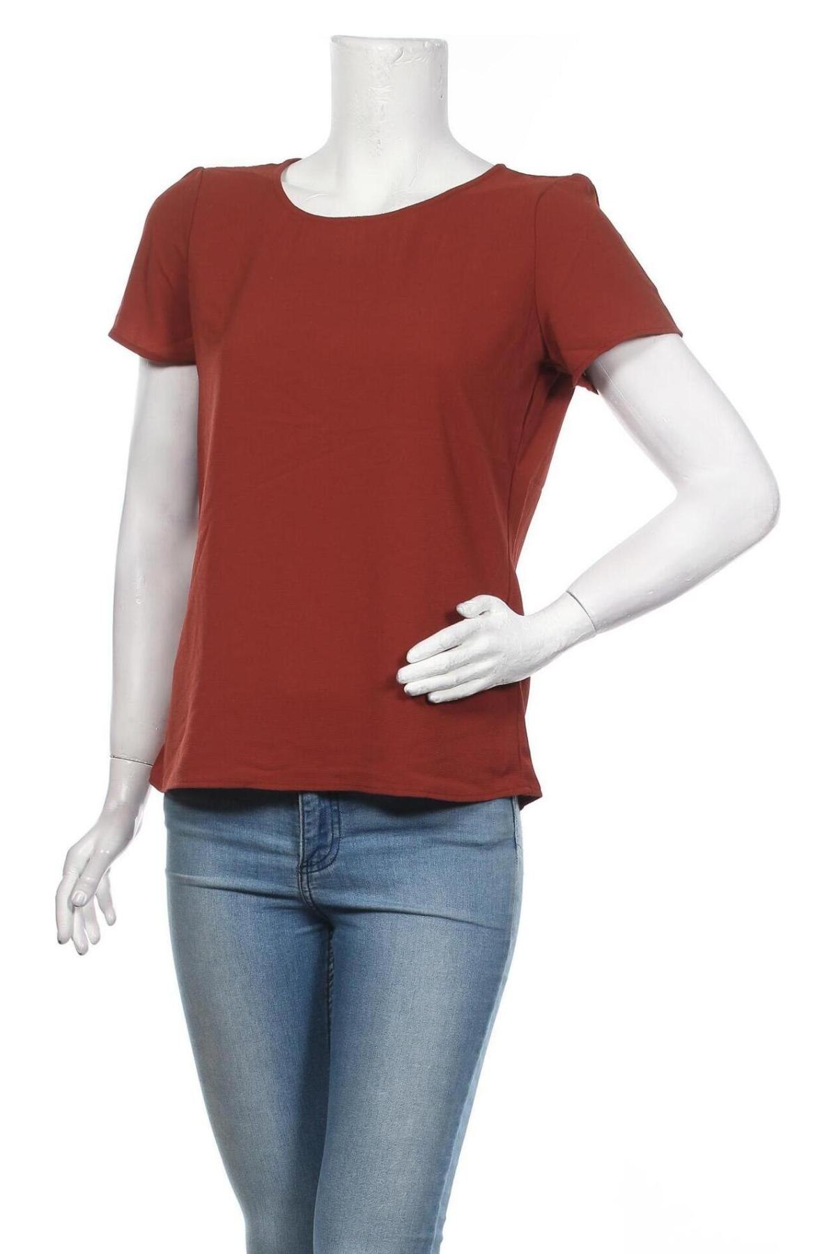 Дамска блуза Vero Moda, Размер S, Цвят Кафяв, Цена 7,35 лв.