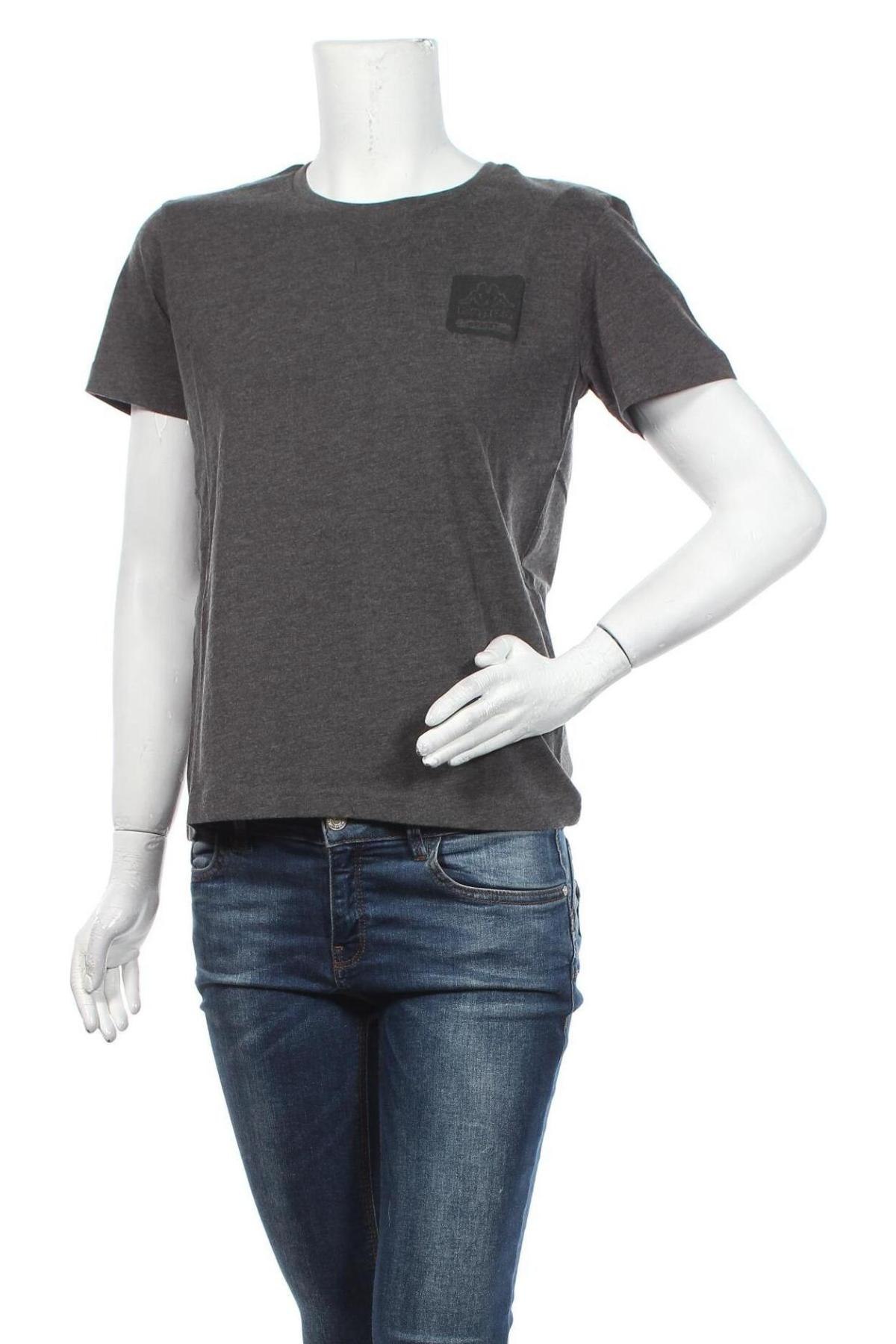 Dámské tričko Kappa, Velikost M, Barva Šedá, 60% bavlna, 40% polyester, Cena  457,00 Kč
