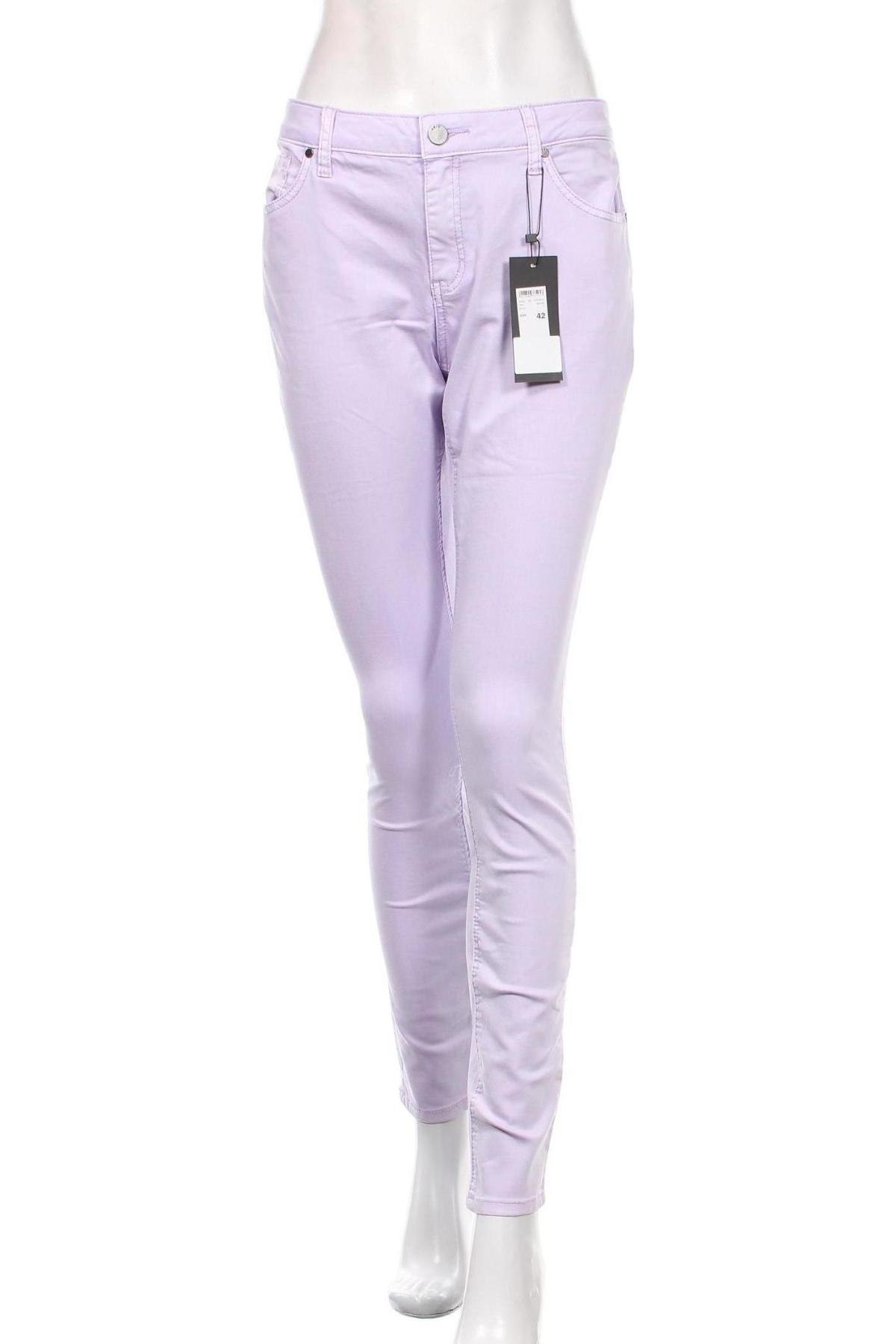 Dámske džínsy  Zero, Veľkosť L, Farba Fialová, 64% bavlna, 33% polyester, 3% elastan, Cena  14,33 €