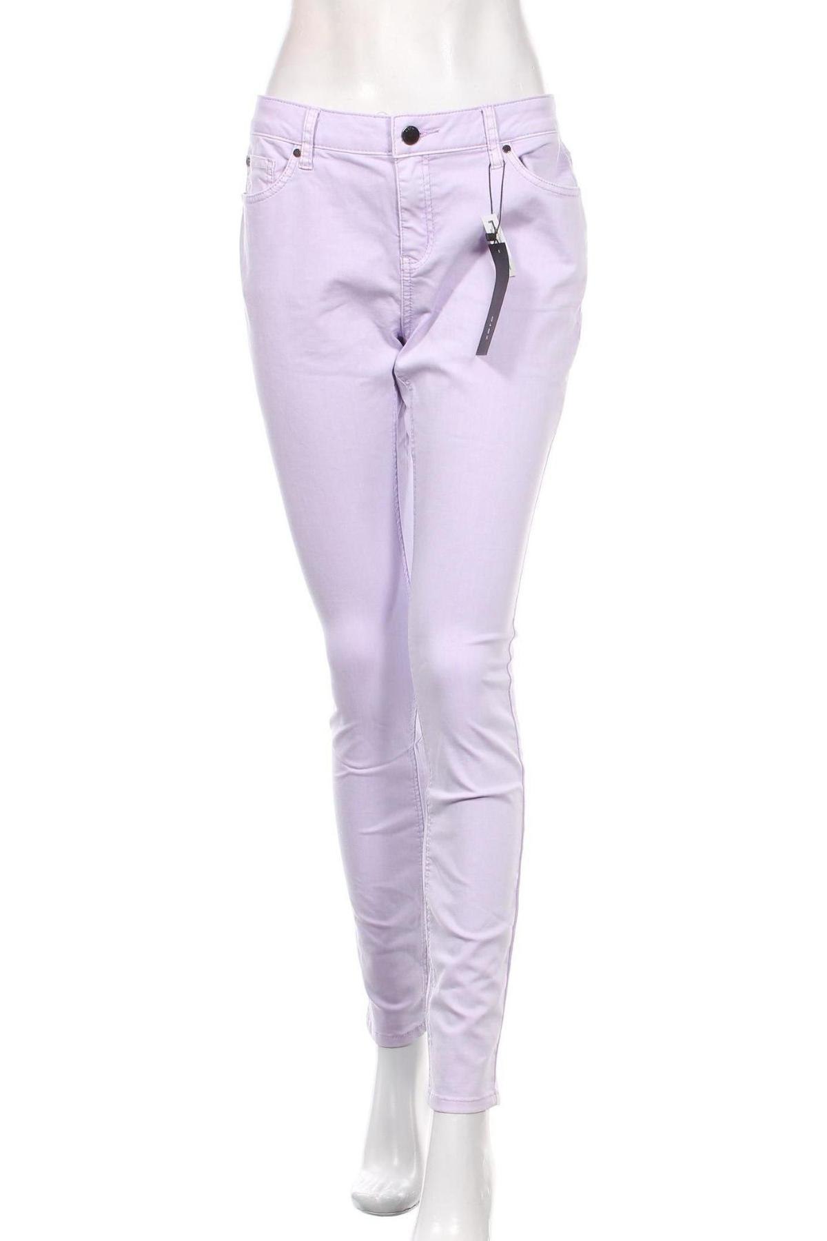 Dámske džínsy  Zero, Veľkosť M, Farba Fialová, 64% bavlna, 33% polyester, 3% elastan, Cena  14,33 €