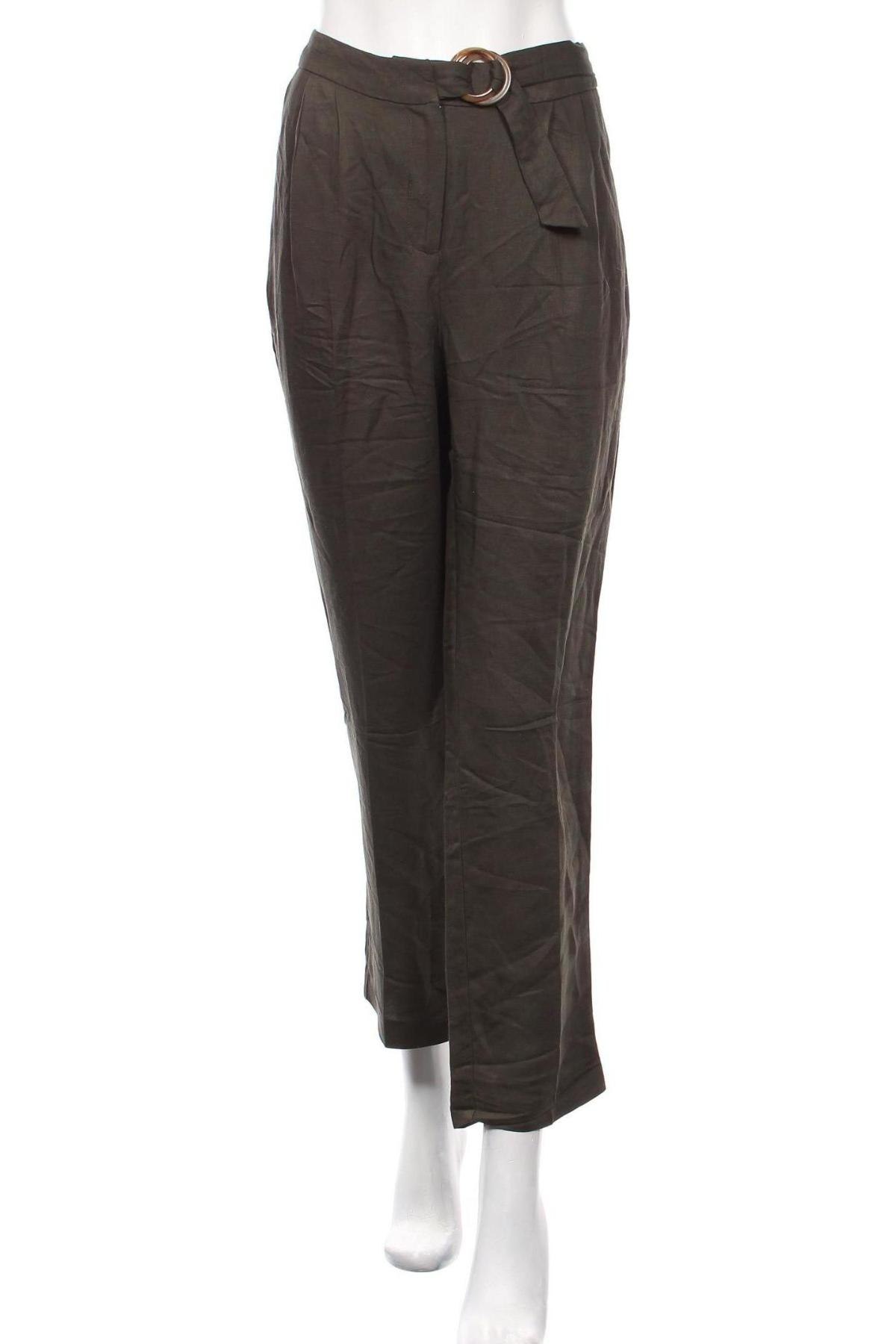 Дамски панталон Zero, Размер M, Цвят Зелен, Цена 8,34 лв.