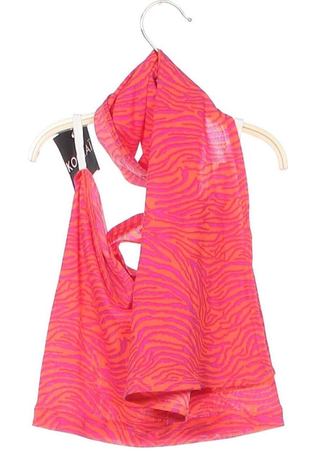 Γυναικείο αμάνικο μπλουζάκι Kookai, Μέγεθος XS, Χρώμα Ρόζ , Πολυαμίδη, Τιμή 12,63 €