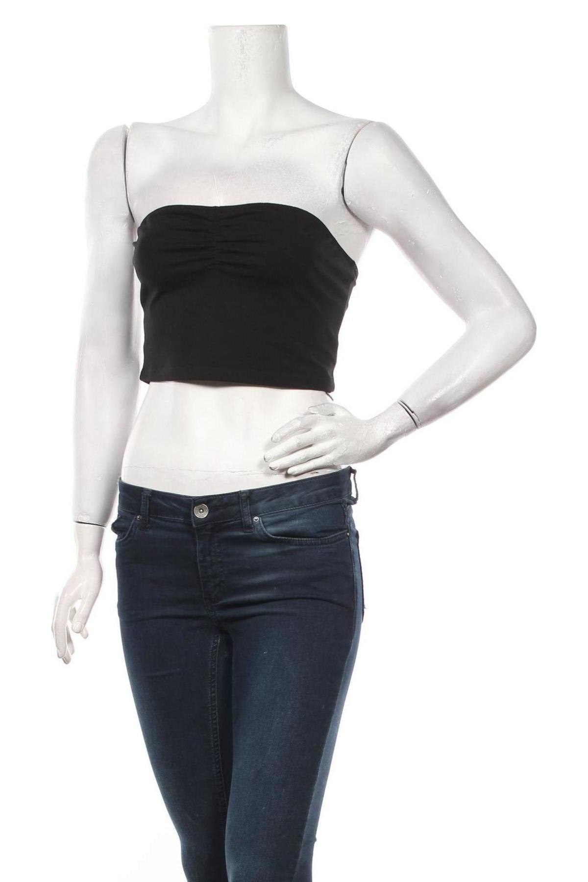 Γυναικείο αμάνικο μπλουζάκι Na-Kd, Μέγεθος M, Χρώμα Μαύρο, Τιμή 20,10 €