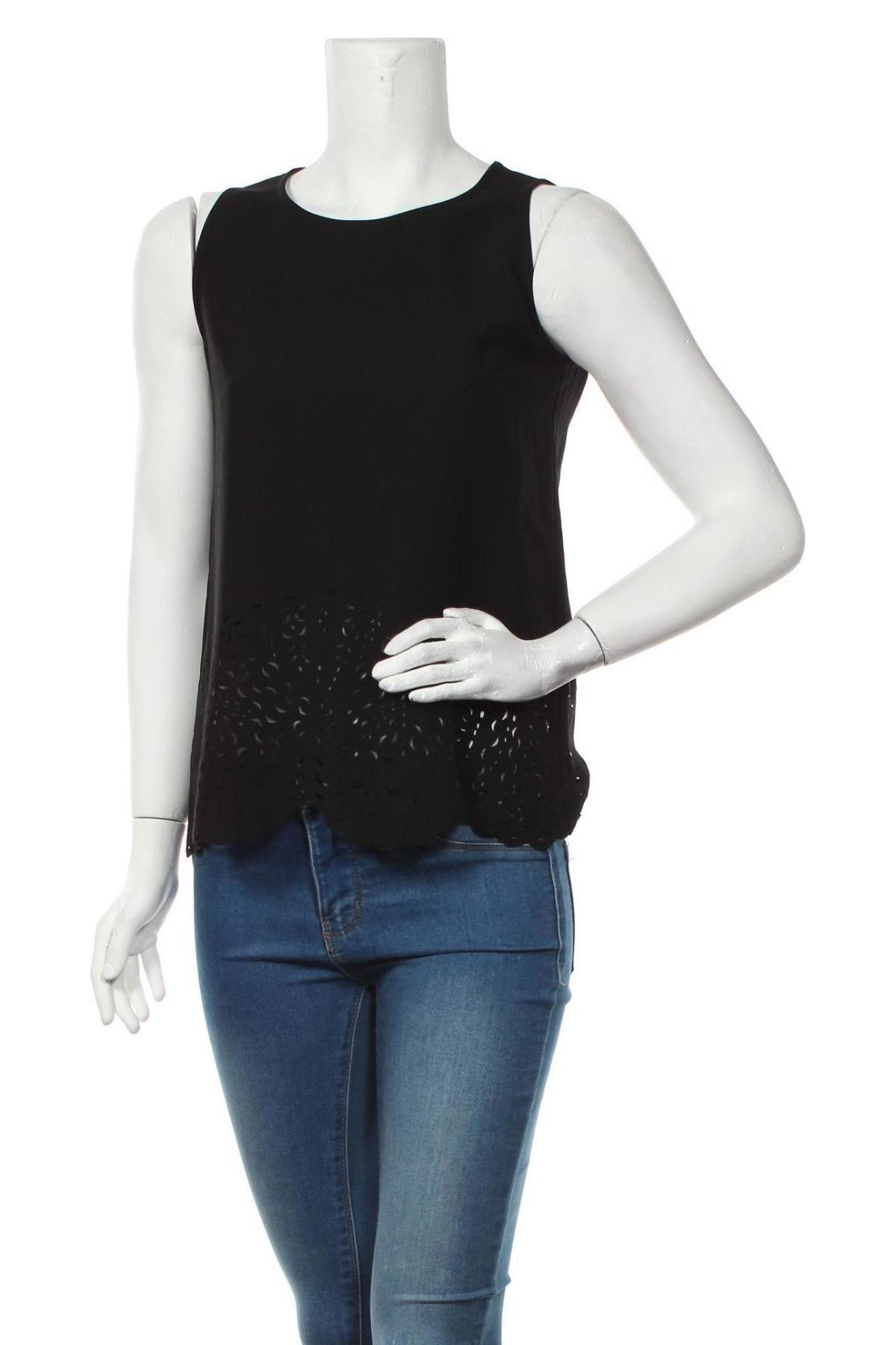 Γυναικείο αμάνικο μπλουζάκι Reiss, Μέγεθος S, Χρώμα Μαύρο, Τιμή 22,27 €