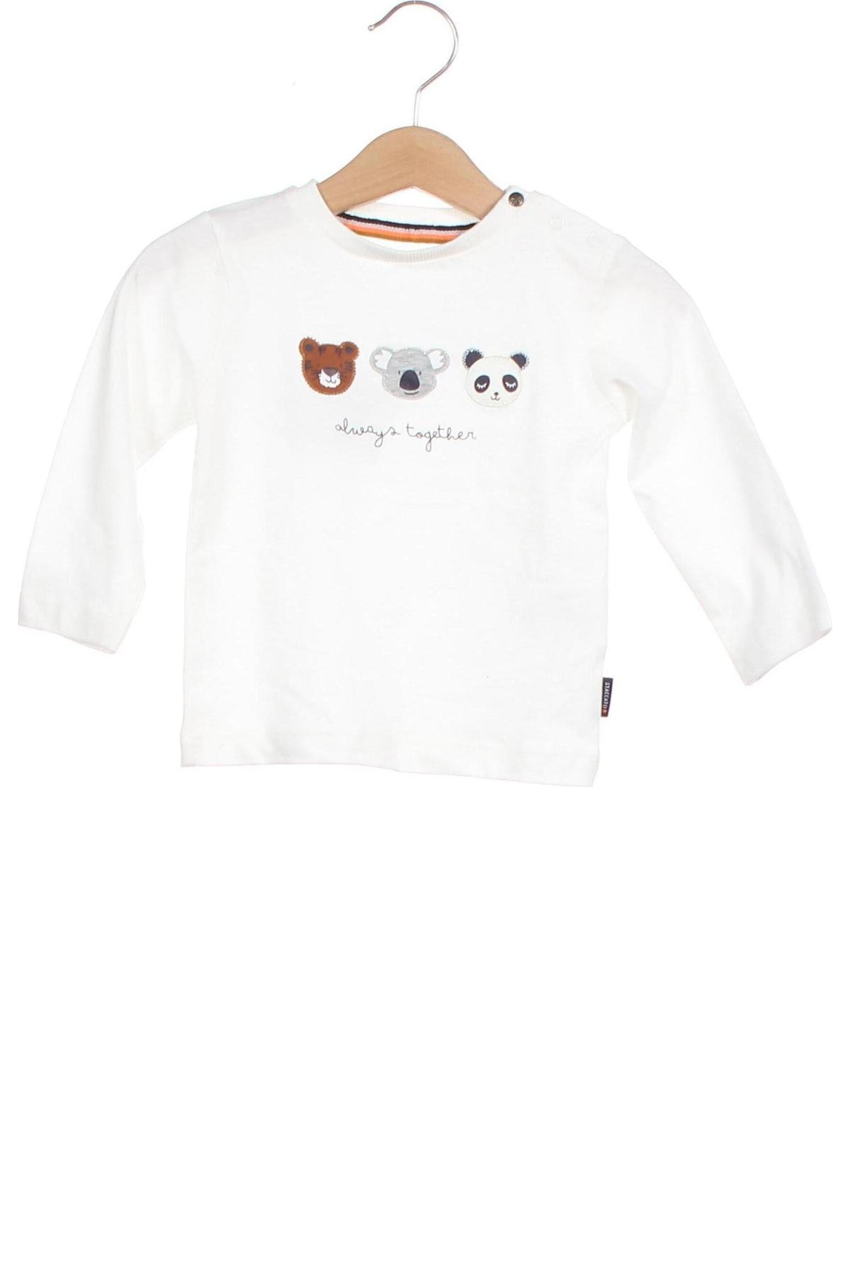 Kinder Shirt Staccato, Größe 6-9m/ 68-74 cm, Farbe Weiß, Baumwolle, Preis 14,02 €