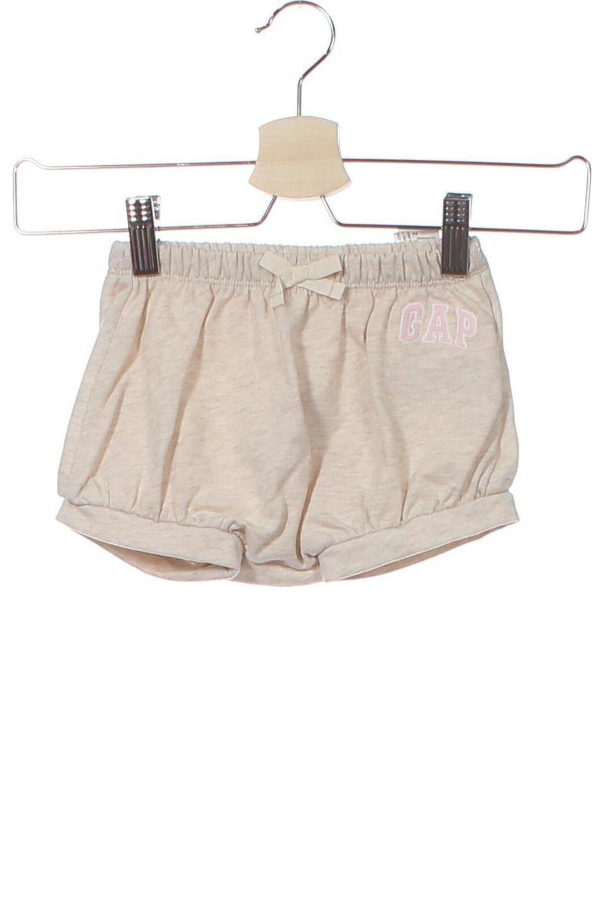 Detské krátke nohavice  Gap, Veľkosť 18-24m/ 86-98 cm, Farba Kremová, 60% bavlna, 40% polyester, Cena  6,03 €