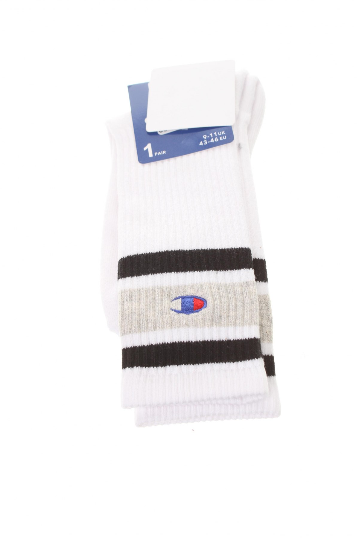 Športové ponožky  Champion, Veľkosť L, Farba Biela, 84% bavlna, 14% polyester, 2% elastan, Cena  8,51 €