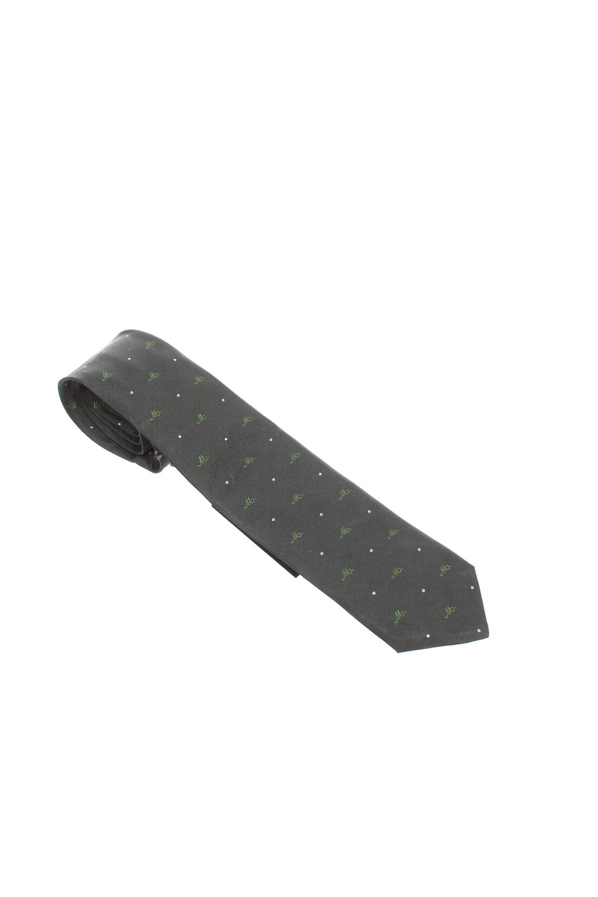 Cravată Moschino, Culoare Verde, Mătase, Preț 416,94 Lei