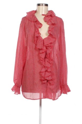 Γυναικείο πουκάμισο Bpc Bonprix Collection, Μέγεθος XXL, Χρώμα Κόκκινο, Τιμή 9,10 €