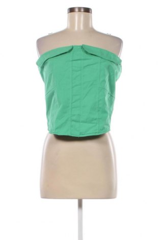 Γυναικείο αμάνικο μπλουζάκι Fashionkilla, Μέγεθος L, Χρώμα Πράσινο, Τιμή 3,61 €