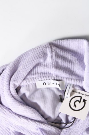 Γυναικείο φούτερ NU-IN, Μέγεθος XL, Χρώμα Βιολετί, Τιμή 54,12 €