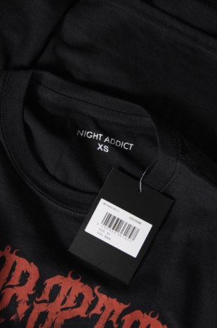 Herren T-Shirt NIGHT ADDICT, Größe XS, Farbe Schwarz, Preis € 14,95