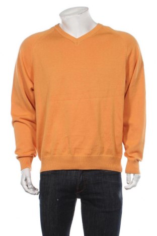Ανδρικό πουλόβερ Maerz Muenchen, Μέγεθος L, Χρώμα Πορτοκαλί, Τιμή 14,20 €