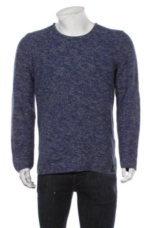 Мъжки пуловер Tom Tailor, Размер M, Цвят Син, Цена 19,04 лв.