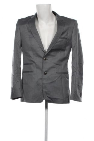 Мъжко сако Zara Man, Размер M, Цвят Сив, Цена 11,28 лв.
