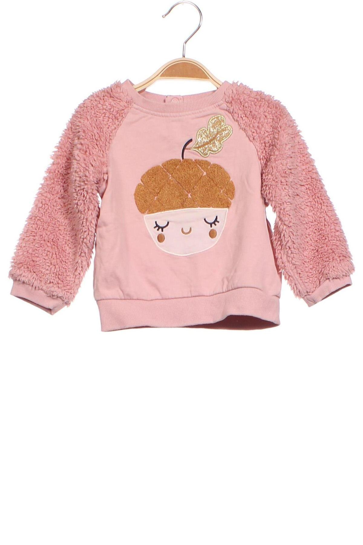 Kinder Shirt Baby Club, Größe 9-12m/ 74-80 cm, Farbe Rosa, Preis 5,68 €