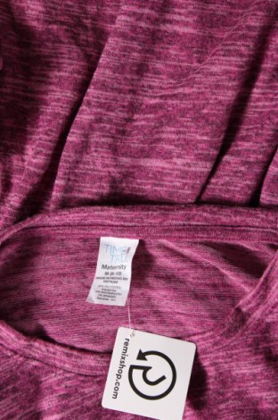 Shirt für Schwangere Time and tru, Größe M, Farbe Lila, Preis 5,29 €