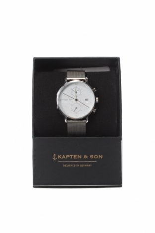 Ρολόι Kapten & Son, Χρώμα Ασημί, Τιμή 125,49 €