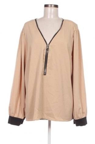Γυναικεία μπλούζα, Μέγεθος 3XL, Χρώμα  Μπέζ, Τιμή 9,40 €