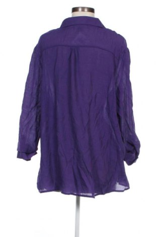 Damen Shirt, Größe 3XL, Farbe Lila, Preis 11,90 €