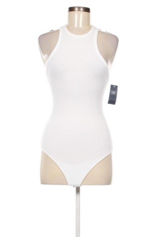 Дамска блуза - боди Abercrombie & Fitch, Размер XS, Цвят Бял, Цена 34,10 лв.