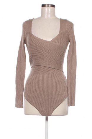 Дамска блуза - боди Abercrombie & Fitch, Размер M, Цвят Бежов, Цена 48,60 лв.