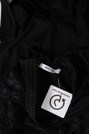 Дамска блуза - боди About You, Размер M, Цвят Черен, Цена 13,80 лв.