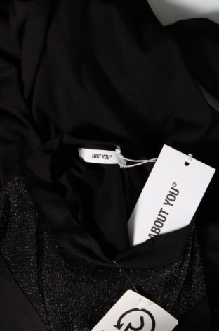 Γυναικεία μπλούζα-Κορμάκι About You, Μέγεθος XL, Χρώμα Μαύρο, Τιμή 10,67 €