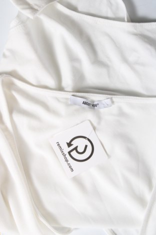 Γυναικεία μπλούζα-Κορμάκι About You, Μέγεθος S, Χρώμα Λευκό, Τιμή 8,30 €