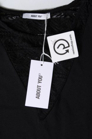 Γυναικεία μπλούζα-Κορμάκι About You, Μέγεθος M, Χρώμα Μαύρο, Τιμή 7,11 €