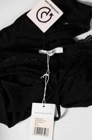 Γυναικεία μπλούζα-Κορμάκι About You, Μέγεθος L, Χρώμα Μαύρο, Τιμή 4,00 €