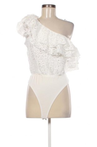 Γυναικεία μπλούζα-Κορμάκι In the style, Μέγεθος M, Χρώμα Λευκό, Τιμή 7,19 €