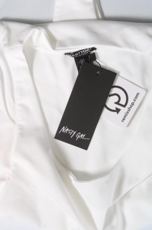 Γυναικεία μπλούζα-Κορμάκι Nasty Gal, Μέγεθος XS, Χρώμα Λευκό, Τιμή 15,98 €