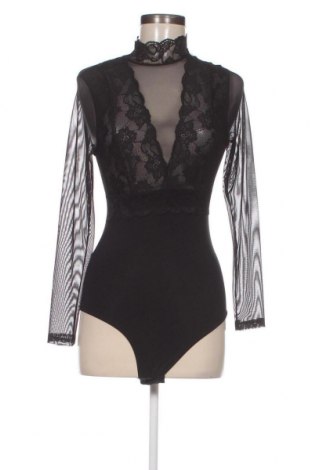 Дамска блуза - боди Pieces, Размер XS, Цвят Черен, Цена 11,04 лв.