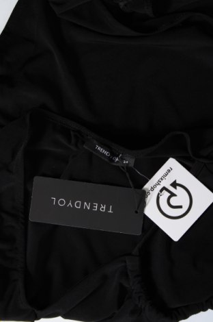 Bluză-body de damă. Trendyol, Mărime XS, Culoare Negru, Preț 50,66 Lei