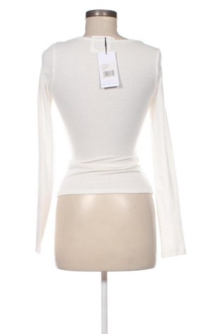 Γυναικεία μπλούζα ABOUT YOU X MILLANE, Μέγεθος S, Χρώμα Λευκό, Τιμή 25,05 €