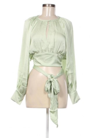 Дамска блуза ABOUT YOU x Iconic by Tatiana Kucharova, Размер S, Цвят Зелен, Цена 30,80 лв.