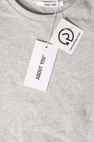 Γυναικεία μπλούζα About You, Μέγεθος XS, Χρώμα Γκρί, Τιμή 7,11 €