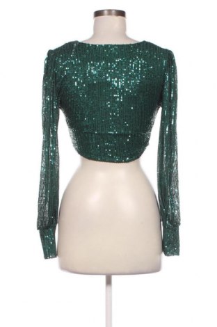Дамска блуза Amisu, Размер S, Цвят Зелен, Цена 4,65 лв.